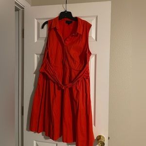Bright Orange Dress- size 20